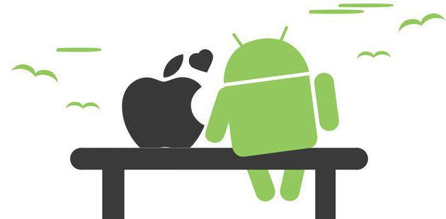 Apple and Android